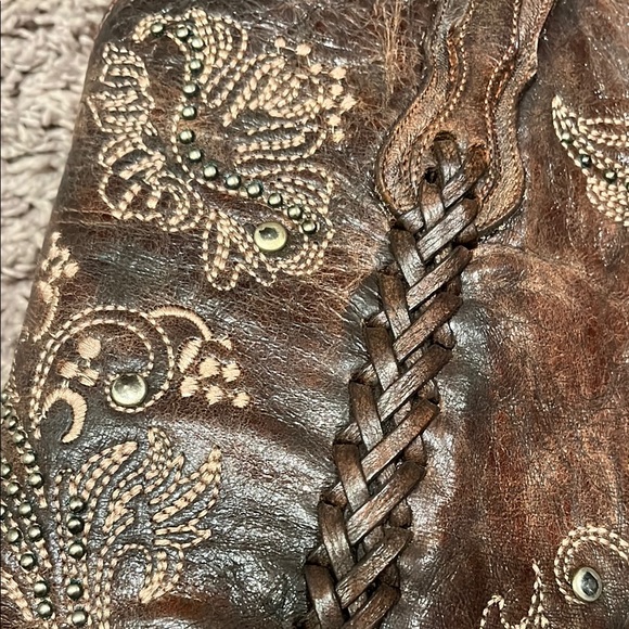Corral EUC Brown Embroidered Women’s Western Boots - Picture 3 of 15